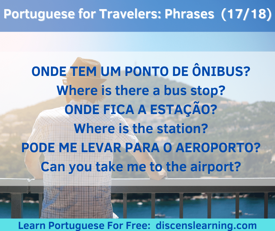 basic Portuguese travel phrases: how to introduce yourself